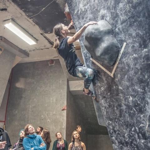 Bouldering competition in Lithuania