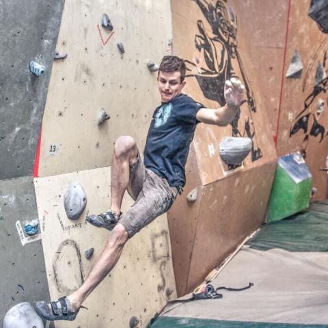 Bouldering competition in Lithuania